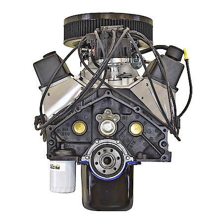 Chevy 350 Perf Alumn Hd Black