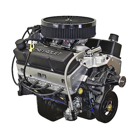 Chevy 350 Perf Alumn Hd Black