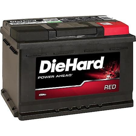 Battery: 48H6 Group Size, 615 CCA, 765 CA, 90 Minute Reserve Capacity, Reliable Starting Power