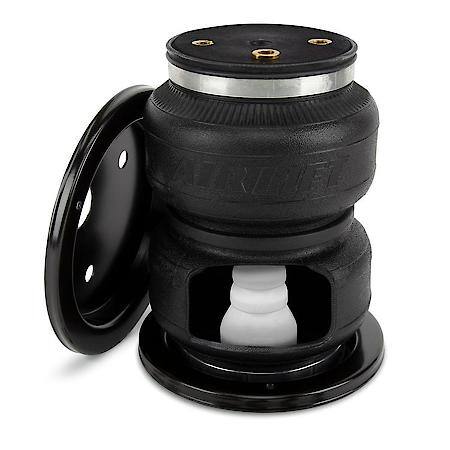 Air Spring With Internal Jounce Bumper; Frame Mount; Rubber