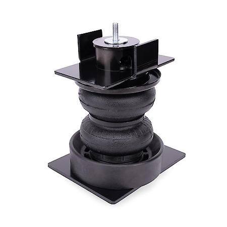 Air Spring; Frame Mount; Up To 3400 Pounds Of Leveling Capacity; Rubber