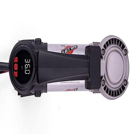 Portable; 120 Psi Maximum Working Pressure; 1.97 Cubic Feet Per Minute; 12 Volt