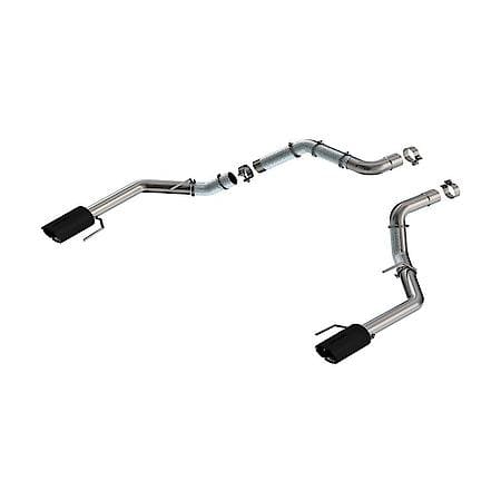T-304 Stainless Steel, 3 Inch Diameter, Dual Split Rear Exit