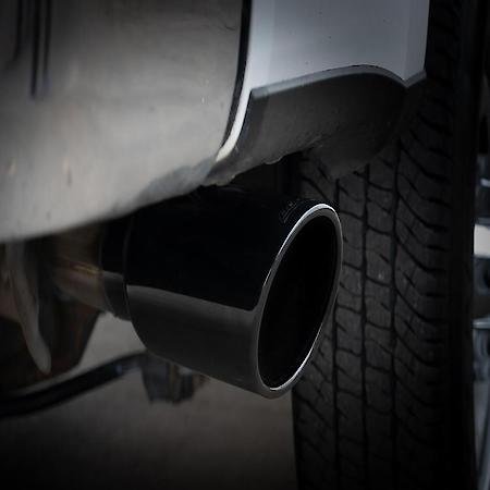 T-304 Stainless Steel, With Muffler, 2-3/4 Inch To 3-1/2 Inch Pipe Diameter