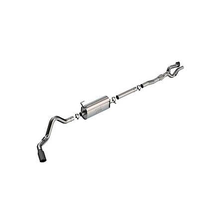 T-304 Stainless Steel, With Muffler, 2-3/4 Inch To 3-1/2 Inch Pipe Diameter