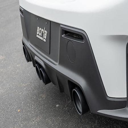 T-304 Stainless Steel, With Mufflers, Single Exhaust With Quad Exit