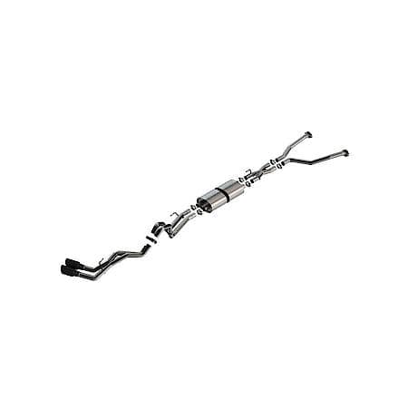 T-304 Stainless Steel, With Muffler, 2-1/2 Inch Pipe Diameter, Truck Side Exit