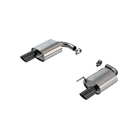 T-304 Stainless Steel, With Mufflers, Dual Exhaust With Dual Exit