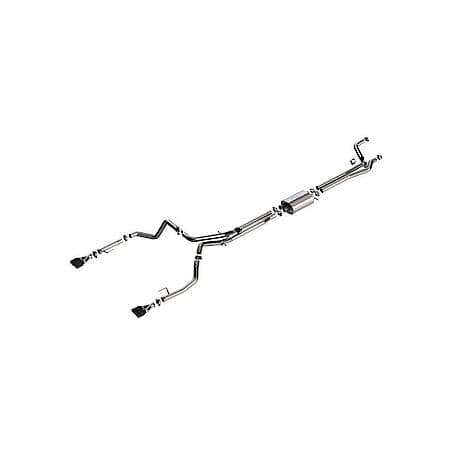 T-304 Stainless Steel, With Muffler, 2-3/4 Inch Pipe Diameter