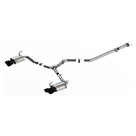 T-304 Stainless Steel, With Mufflers, 3 Inch To 2-1/4 Inch Pipe Diameter