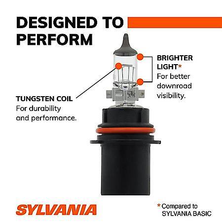 9004 XtraVision: Halogen Headlight Bulb, More Downroad Visibility, 2 Pack