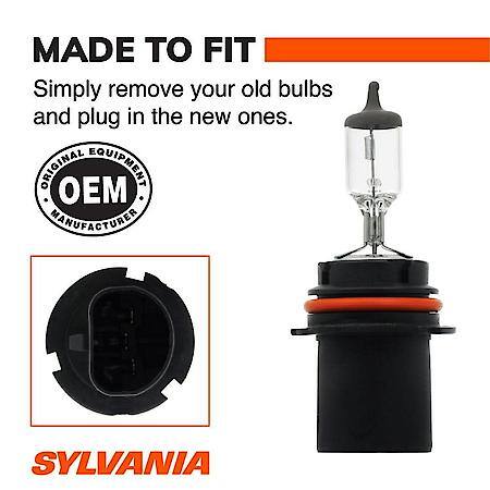 9007 XtraVision: Halogen Headlight Bulb, More Downroad Visibility, 2 Pack
