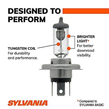 9003 XtraVision: Halogen Headlight Bulb, More Downroad Visibility, 2 Pack