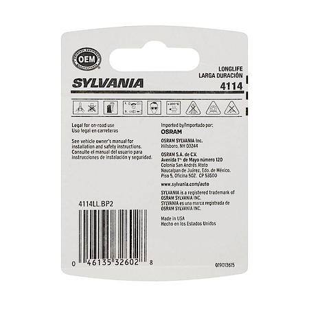 4114 Long Life: Mini Bulb, Standard Performance, 2 Pack