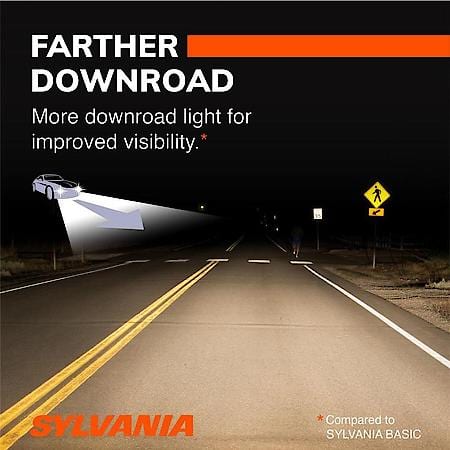 9005 XtraVision: Halogen Headlight Bulb, More Downroad Visibility, 2 Pack