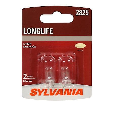 2825 Long Life: Mini Bulb, Standard Performance, 2 Pack