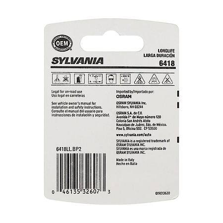 6418 Long Life: Mini Bulb, Standard Performance, 2 Pack