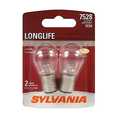 7528 Long Life: Mini Bulb, Standard Performance, 2 Pack