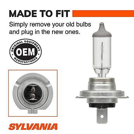 H7 XtraVision: Halogen Headlight Bulb, More Downroad Visibility, 1 Pack