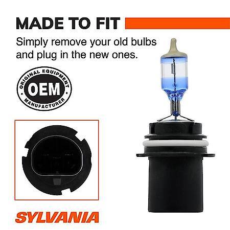 9007 SilverStar Ultra: Halogen Headlight Bulb, Brightest Downroad and Whiter Light, 1 Pack