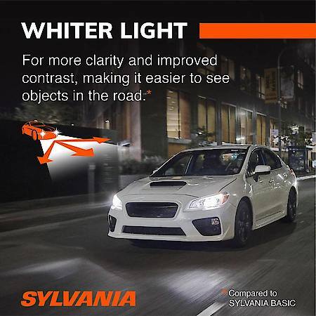 H7 SilverStar Ultra: Halogen Headlight Bulb, Brightest Downroad and Whiter Light, 1 Pack