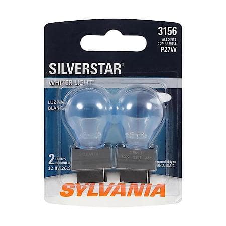 3156 SilverStar: Mini Bulb, High Performance, 2 Pack