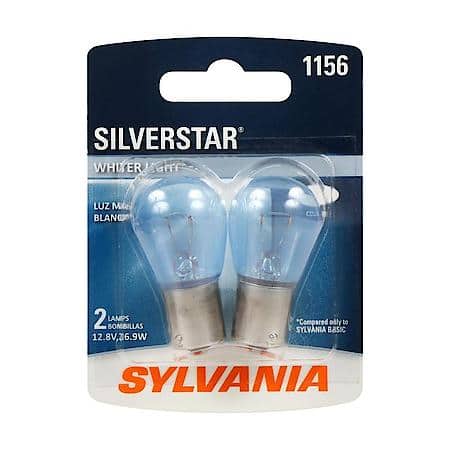 1156 SilverStar: Mini Bulb, High Performance, 2 Pack