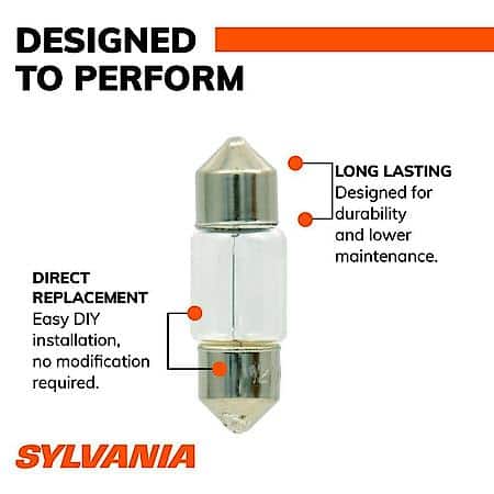 DE3175 Long Life: Mini Bulb, Standard Performance, 2 Pack