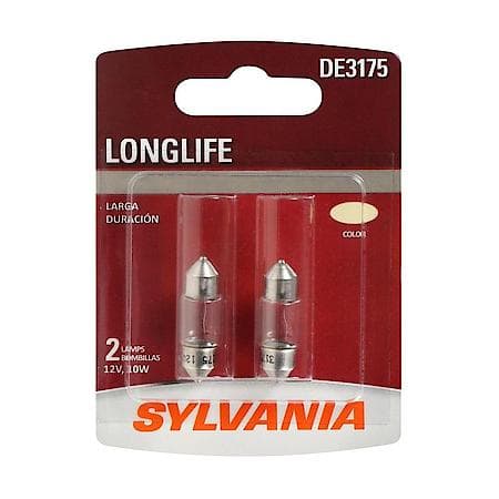 DE3175 Long Life: Mini Bulb, Standard Performance, 2 Pack
