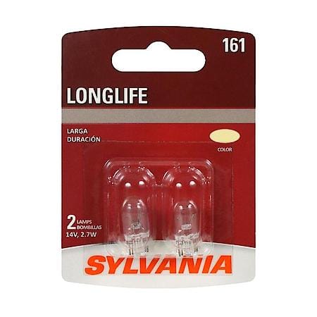 161 Long Life: Mini Bulb, Standard Performance, 2 Pack