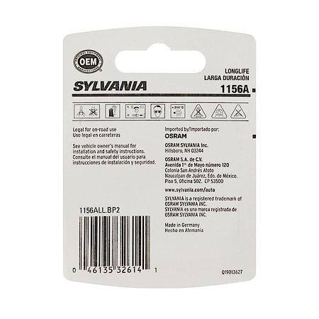 1156A Long Life: Amber Mini Bulb, Standard Performance, 2 Pack