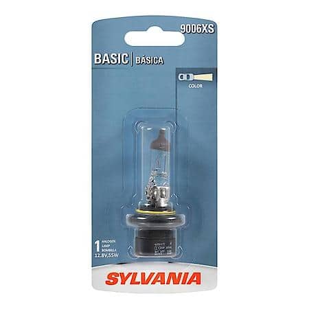 9006XS Basic: Halogen Headlight Bulb, Basic Performance, 1 Pack
