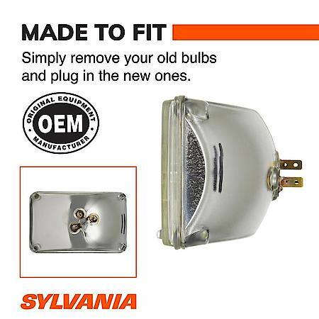 H4666 XtraVision: Sealed Beam Headlight, Brighter Light, 1 Pack