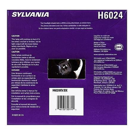 H6024 XtraVision: Sealed Beam Headlight, Brighter Light, 1 Pack