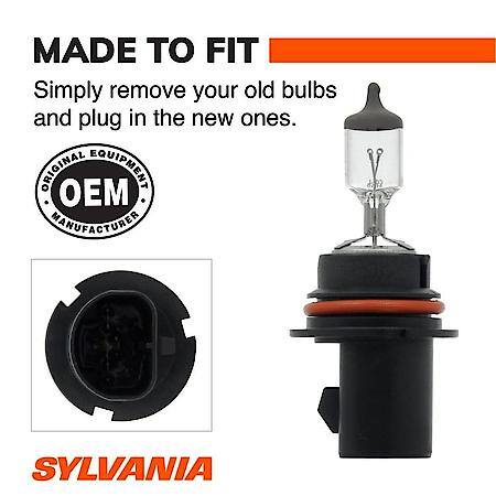 9004 Basic: Halogen Headlight Bulb, Basic Performance, 1 Pack