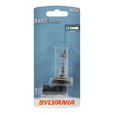 9006 Basic: Halogen Headlight Bulb, Basic Performance, 1 Pack