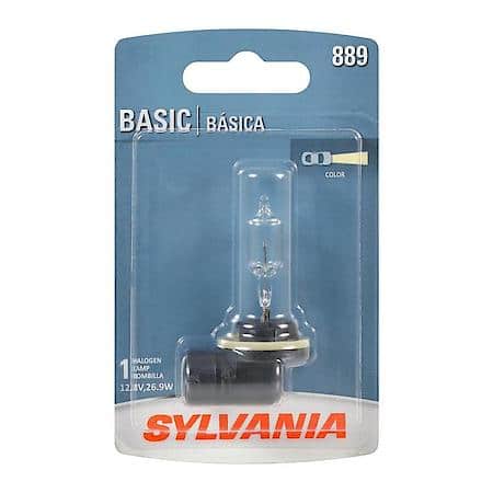 889 Basic: Halogen Fog Bulb, Basic Performance, 1 Pack