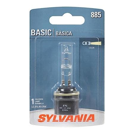885 Basic: Halogen Fog Bulb, Basic Performance, 1 Pack