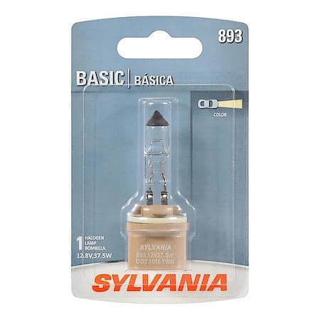 893 Basic: Halogen Fog Bulb, Basic Performance, 1 Pack