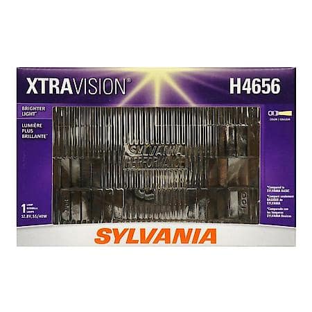 H4656 XtraVision: Sealed Beam Headlight, Brighter Light, 1 Pack