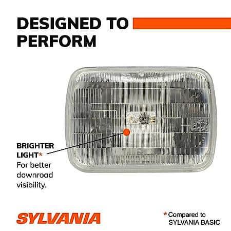 H6054 XtraVision: Sealed Beam Headlight, Brighter Light, 1 Pack