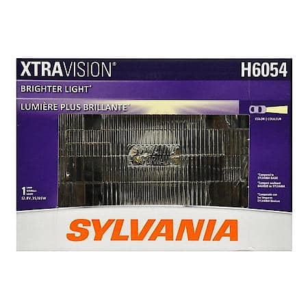 H6054 XtraVision: Sealed Beam Headlight, Brighter Light, 1 Pack