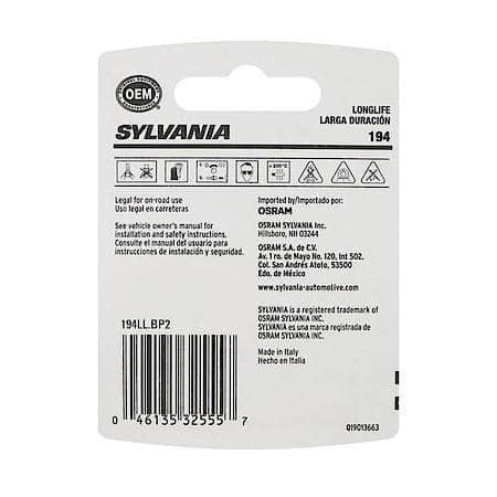 194 Long Life: Mini Bulb, Standard Performance, 2 Pack