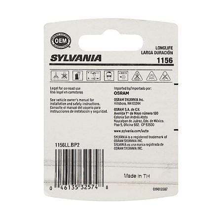 1156 Long Life: Mini Bulb, Standard Performance, 2 Pack