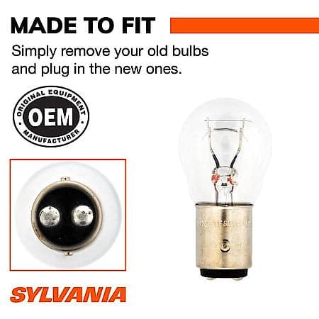 1157 Long Life: Mini Bulb, Standard Performance, 2 Pack