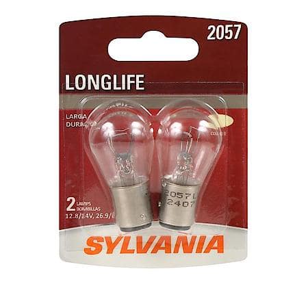 2057 Long Life: Mini Bulb, Standard Performance, 2 Pack