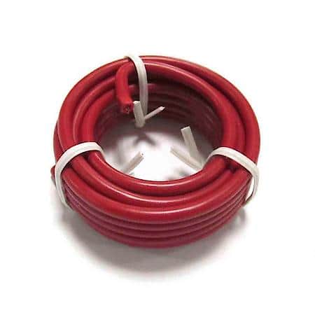 Automotive Primary Wire, 10 Gauge, Red, 8 Ft