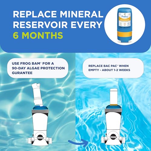 FROG Pool FROG Model 5400 Cycler - All-in-One Sanitizing System and Mineral Reservoir for Pools Up to 40,000 Gallons - Sanitizer Equipment for Easy Pool Maintenance & Water Care