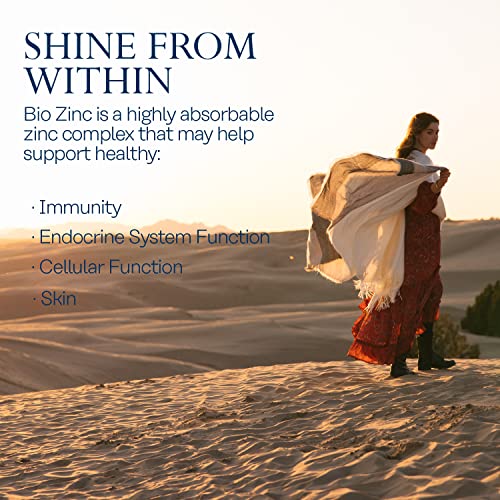Solaray Bio Zinc 15 mg | Triple Zinc Complex for Healthy Immune System, Endocrine & Cell Function Support | 100 VegCaps