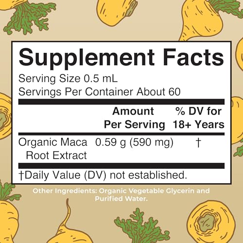 MaryRuth Organics Maca Root, 1 FZ